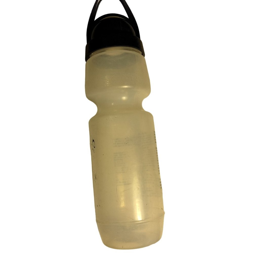 Eddie Bauer Water Bottle Filtration Bottle Clear Pop Up Sip Straw Finger Loop